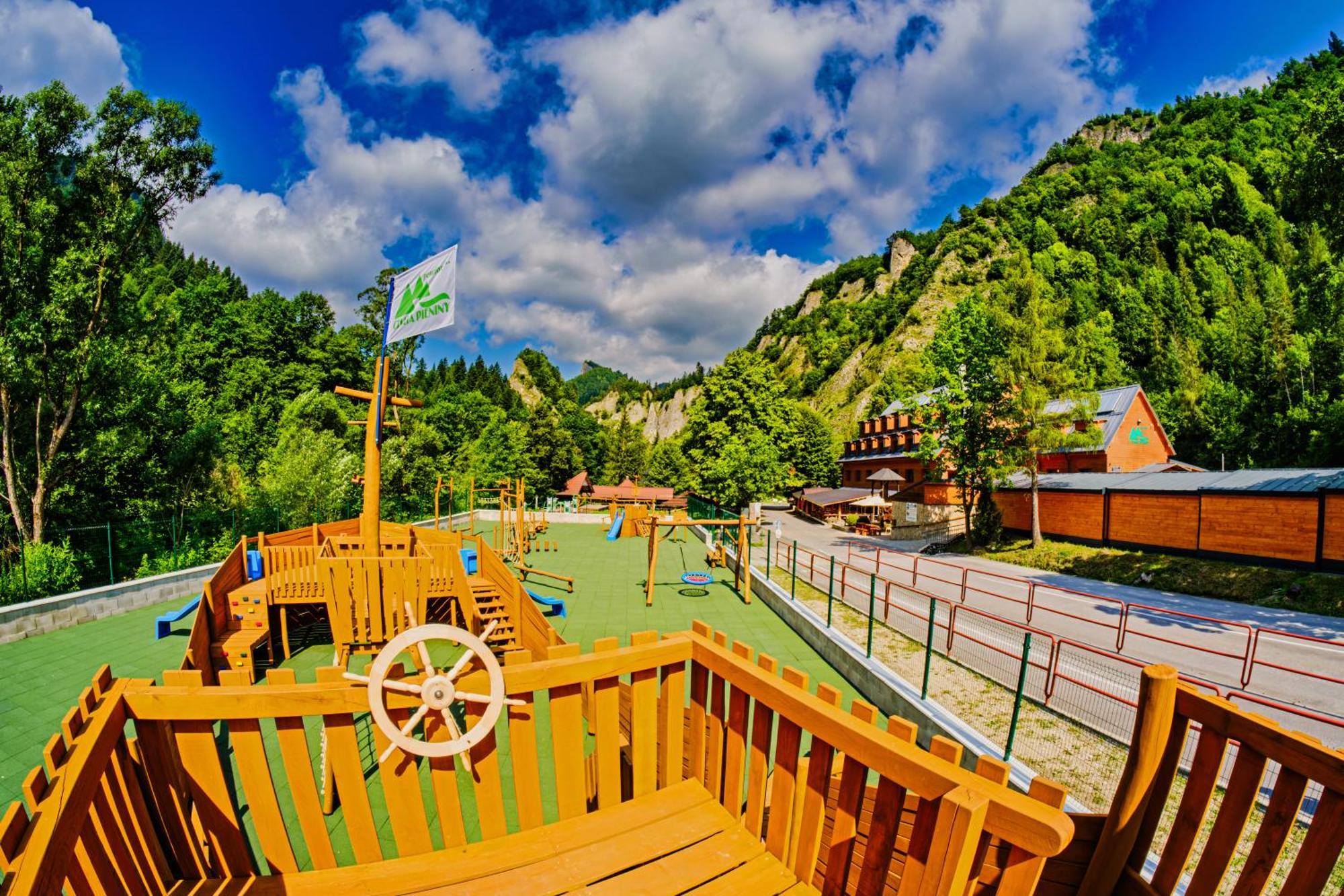 Chata Pieniny Hotel Lesnica Bagian luar foto