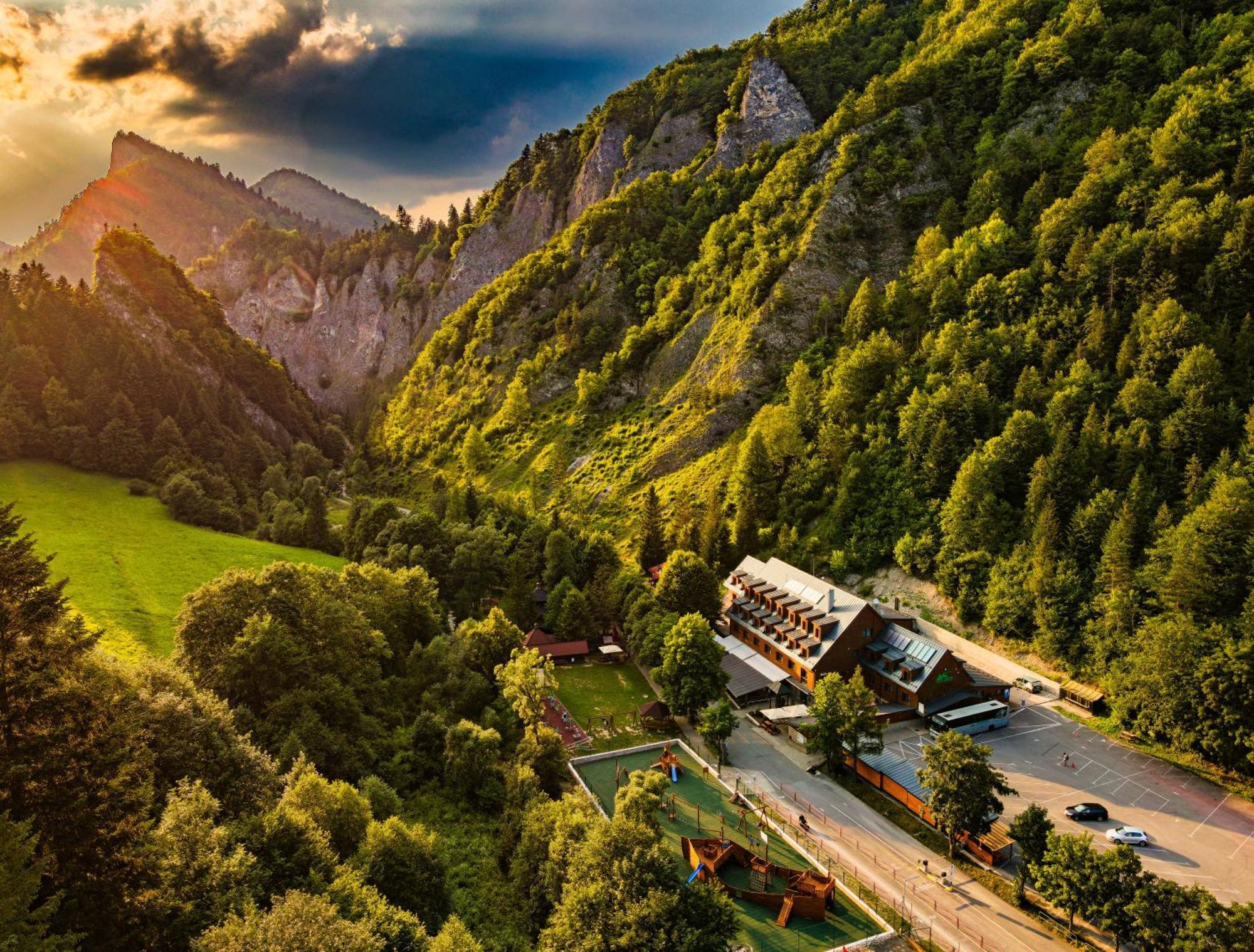 Chata Pieniny Hotel Lesnica Bagian luar foto